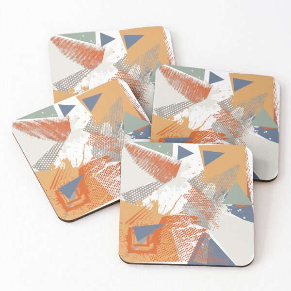 Item preview, Abstract Geometric Grunge Splash Pattern designed and sold by dnyl.