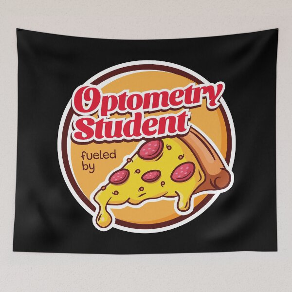 Item preview, Optometry Student Fueled by Pizza designed and sold by MaryAller.