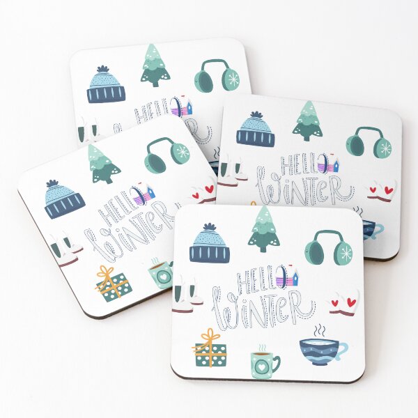 Item preview, Hello Winter Cozy and Warm Design designed and sold by novapub.