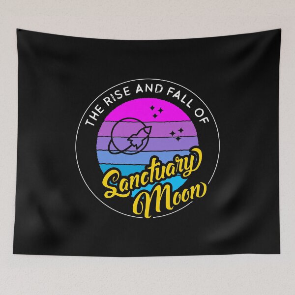 Item preview, Murderbot Diaries The Rise and Fall of Sanctuary Moon Vintage Sunrise Fan Art designed and sold by jutulen.