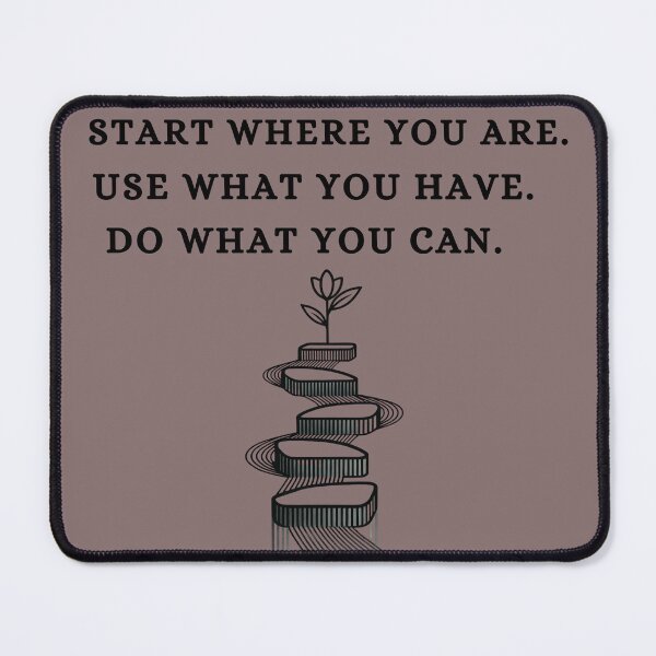 Item preview, Start Where You Are, Words Of Encouragement motivational Worlds Graphic designed and sold by Kamzzi.