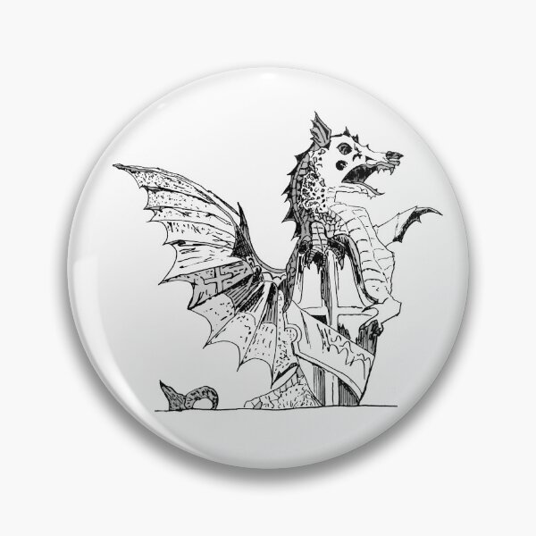 Item preview, London Temple Bar Dragon (White) designed and sold by dragonsinn.