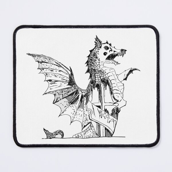 Item preview, London Temple Bar Dragon (White) designed and sold by dragonsinn.