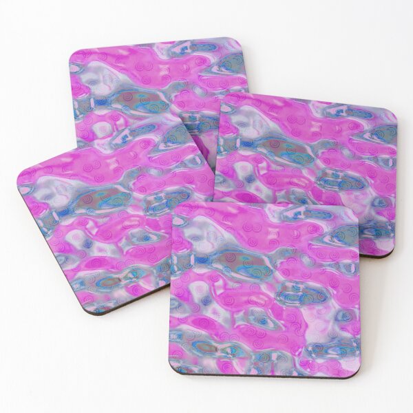 Item preview, Liquid in fucsia n' blues designed and sold by JustLagoons.