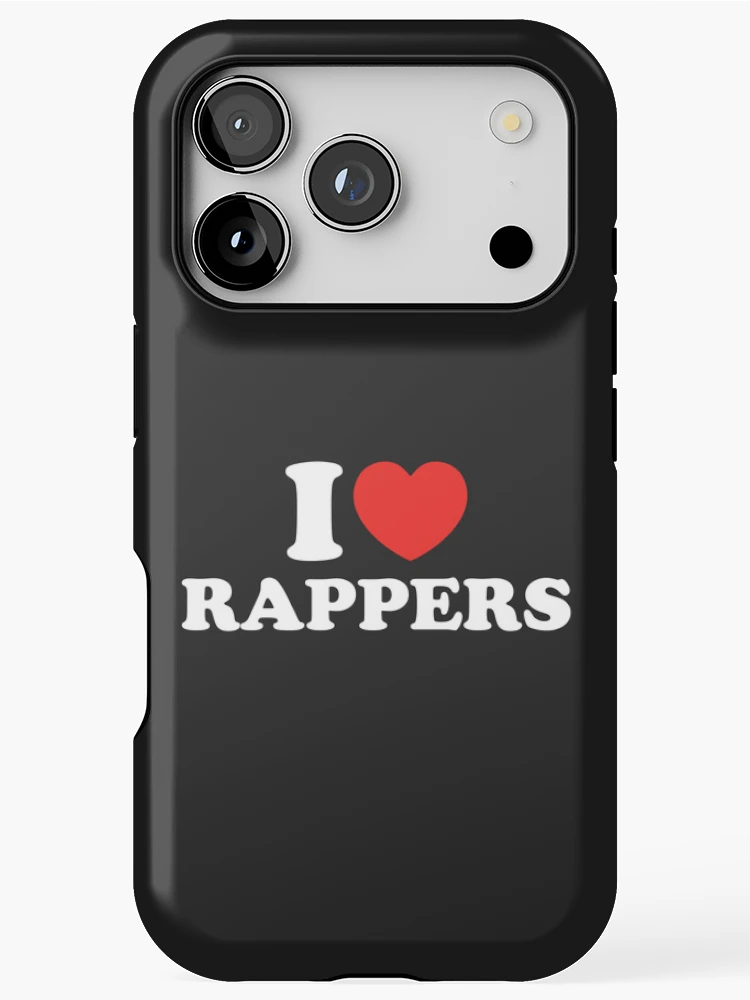 Thumbnail 1 of 4, iPhone Case, I Love Rappers designed and sold by shitpostee.