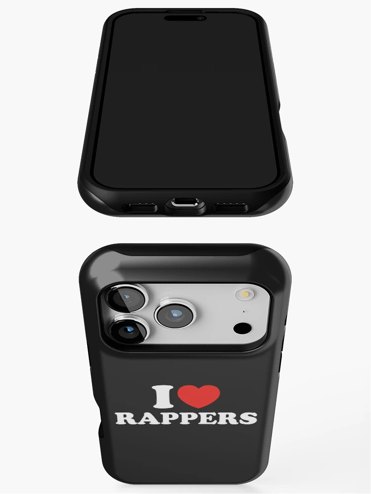 Thumbnail 3 of 4, iPhone Case, I Love Rappers designed and sold by shitpostee.