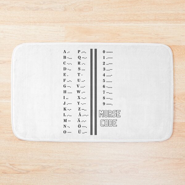 Item preview, Morse Code Alphabet designed and sold by MMI-Productions.