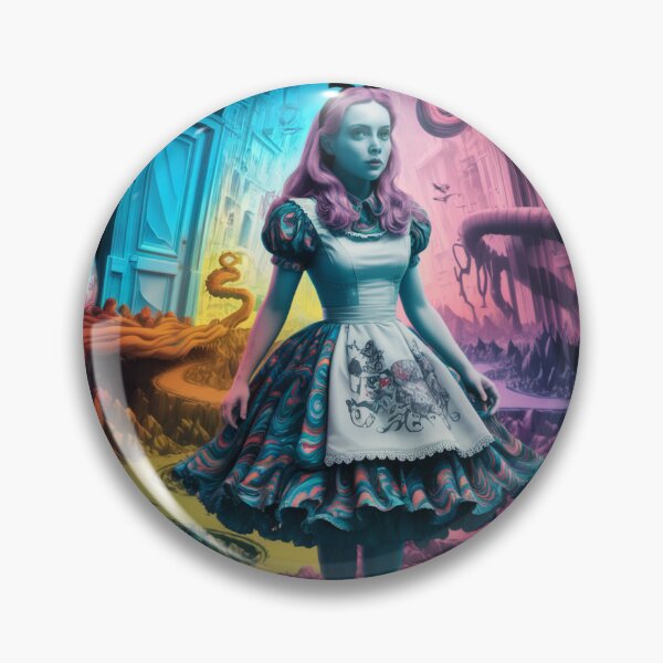 Item preview, Alice at the Crossroads of Colors – Road to Impossible Land designed and sold by FusiTink.