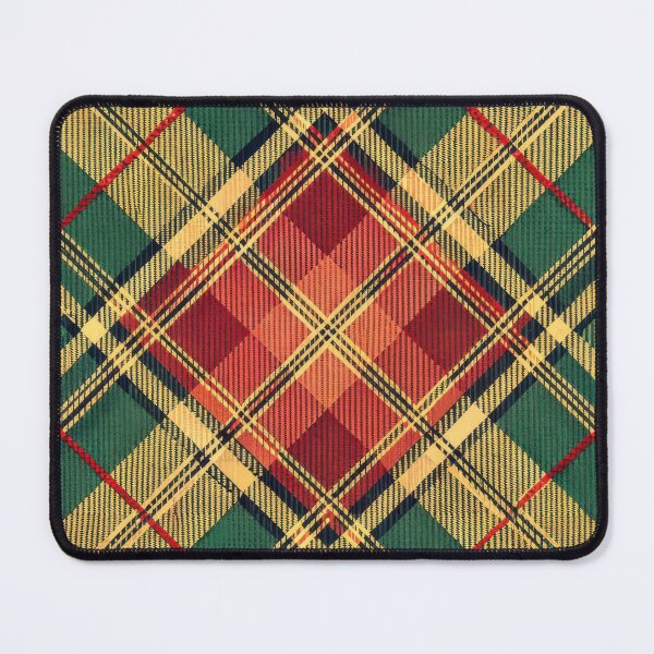 Item preview, Tartan Pattern Graphic T-Shirt designed and sold by PrintMod.