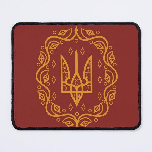 Item preview, Kemerovo Tryzub Flag Art | Hoi4 TNO Mod Alternate History Ukraine Symbol designed and sold by Based History.