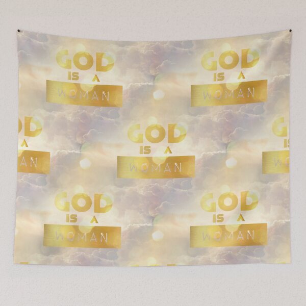 Item preview, God is a woman - sky version designed and sold by IschemicNeuron.
