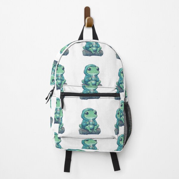 Item preview, frog, amphibian, pond, cartoon designed and sold by TrueArtVibes.