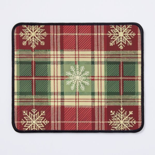 Item preview, A classic tartan pattern design in a traditional Christmas color scheme of red, green, and black. Graphic T-Shirt designed and sold by PrintMod.