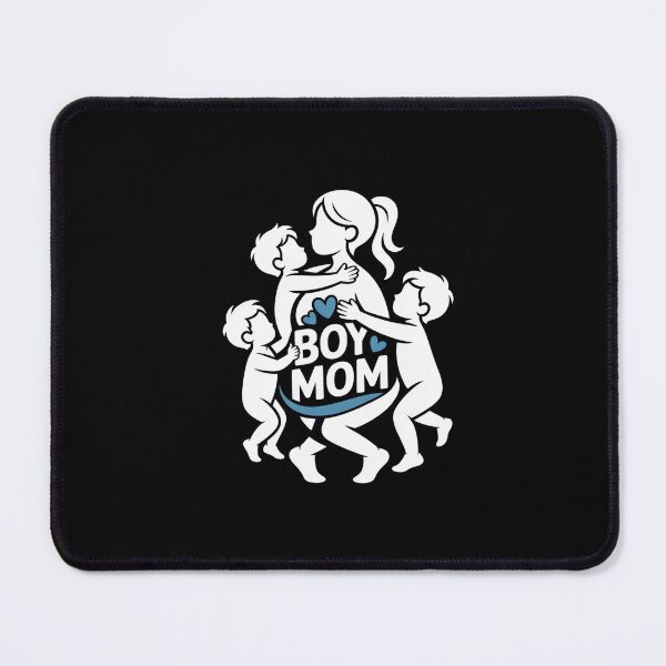 Item preview, Rough & Tumble Boy Mom Pride Tees - Blue Designs designed and sold by Reichcorp.