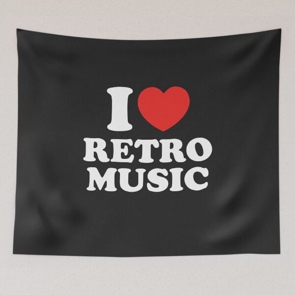 Item preview, I Love Retro Music designed and sold by shitpostee.