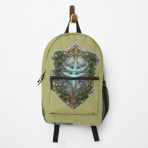 Item preview, Hero's Winter Shield – Original Fantasy Emblem designed and sold by FutureService.
