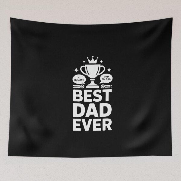Item preview, Best Dad Ever Trophy - Classic Dad Jokes T-Shirt designed and sold by Reichcorp.