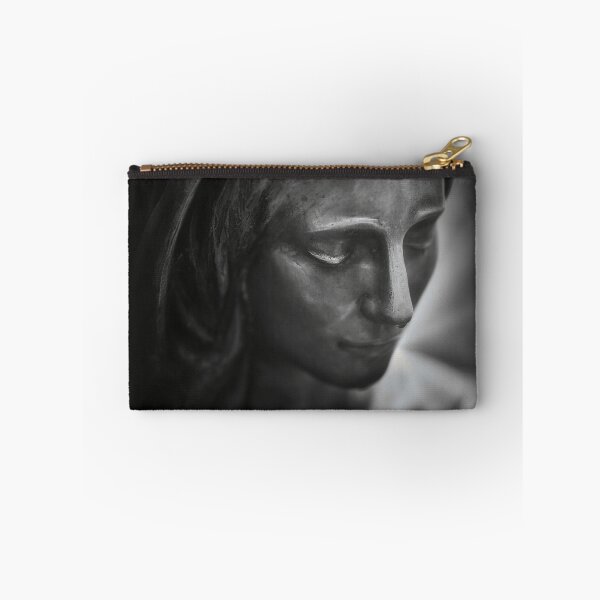 Item preview, Peaceful bronze portrait of a woman – Cemetery Goat Gate, Bratislava designed and sold by RastislavS.