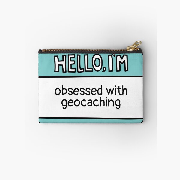 Item preview, I'm Obsessed with Geocaching designed and sold by MaryAller.