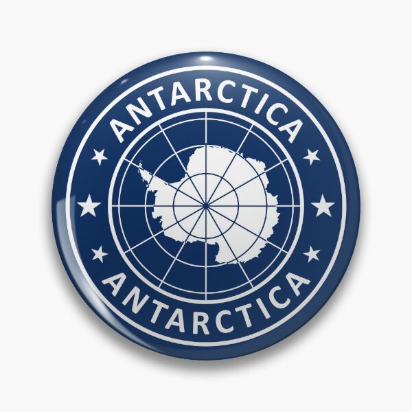 Item preview, Badge of Antarctica designed and sold by almadigitalarts.