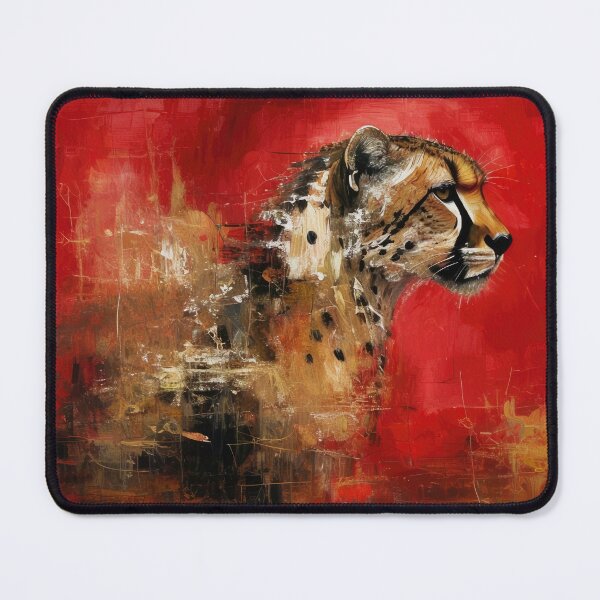 Item preview, Red Cheetah Abstract designed and sold by caracatita75.