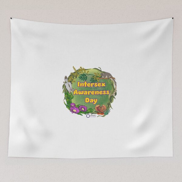 Item preview, Intersex Awareness Day Australian Fauna Flora designed and sold by InterAction for Health and Human Rights.