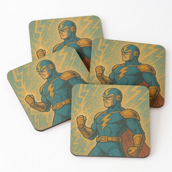 Item preview, Blue Lightning: Classic Bronze Age Comic Book Hero designed and sold by JonelleTshirts.