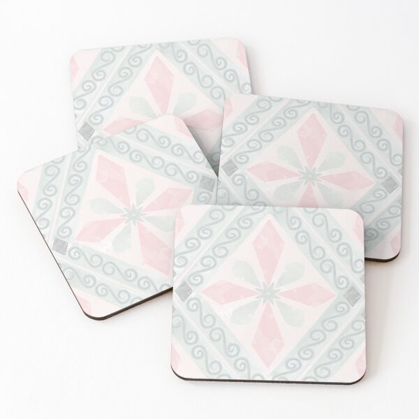Item preview, diamond shaped pastel colored pattern designed and sold by Dinasworld.