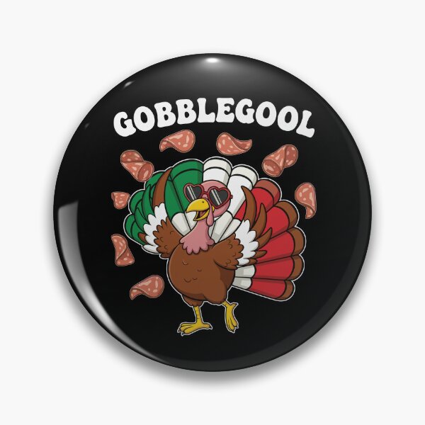 Item preview, Gobblegool Funny Italian Turkey Thanksgiving designed and sold by Betsytiptoe.