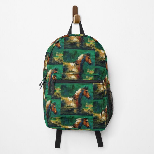 Item preview, Abstract Horse Green Gold designed and sold by caracatita75.