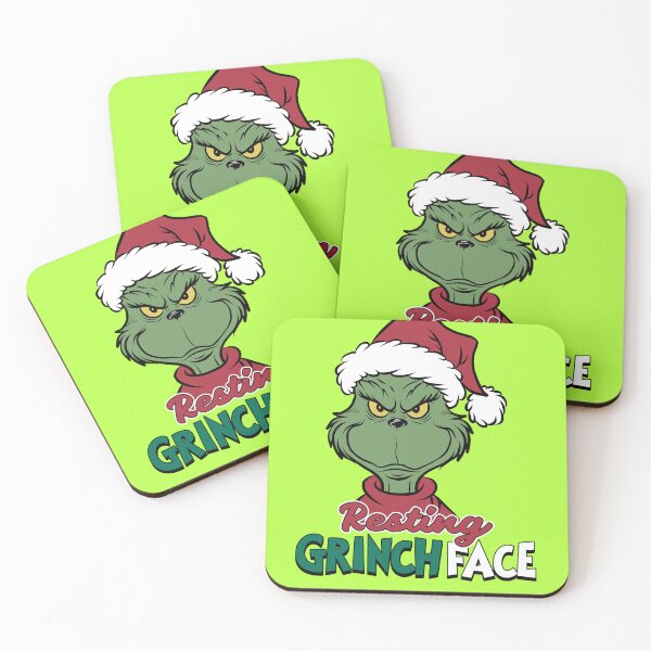 Item preview, Resting Grinch Face designed and sold by BaffledSnout.