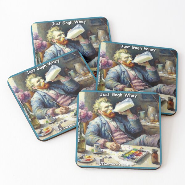 Item preview, Just Gogh Whey: Van Gains Edition designed and sold by Rick London Gifts.