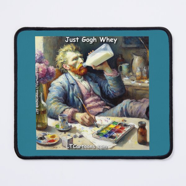 Item preview, Just Gogh Whey: Van Gains Edition designed and sold by Rick London Gifts.
