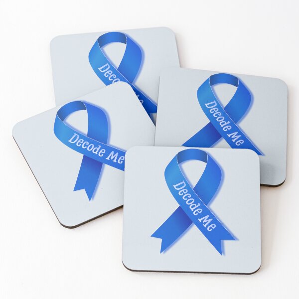 Item preview, Decode Me – Genetic Awareness Blue Ribbon designed and sold by Ivy-Triggs.