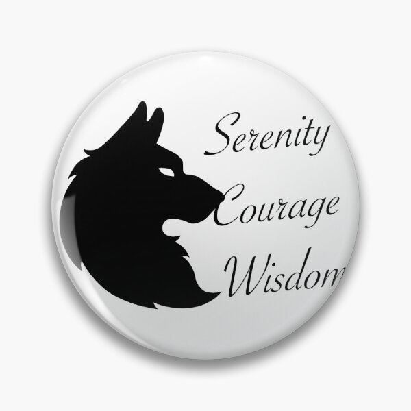 Item preview, Wolf Serenity Prayer  designed and sold by Salte.