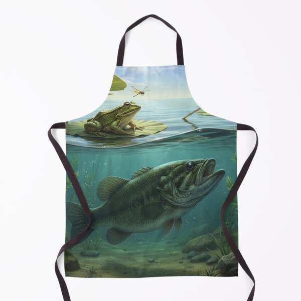Item preview, Big bass hunting designed and sold by GiftiqueNook.