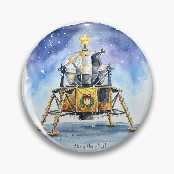 Item preview, Merry Moon-Mas! designed and sold by Emitropy.