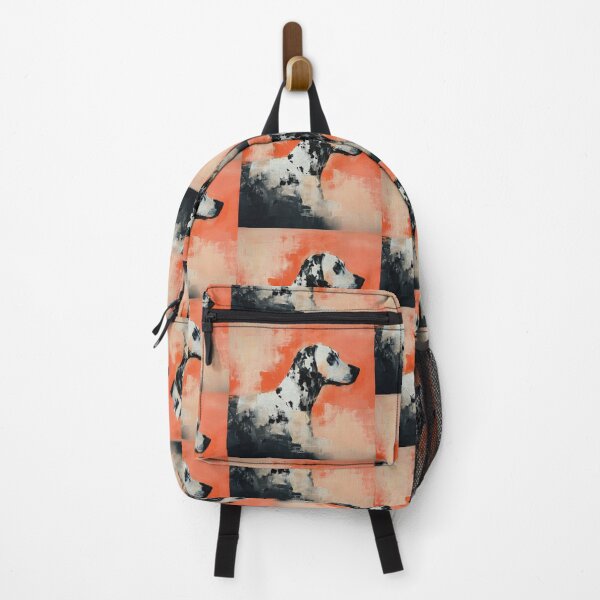 Item preview, Coral Dalmatian Abstract designed and sold by caracatita75.