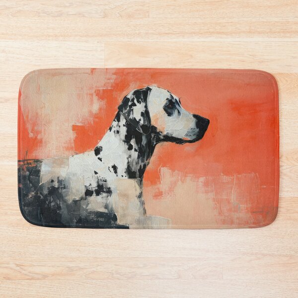 Item preview, Coral Dalmatian Abstract designed and sold by caracatita75.