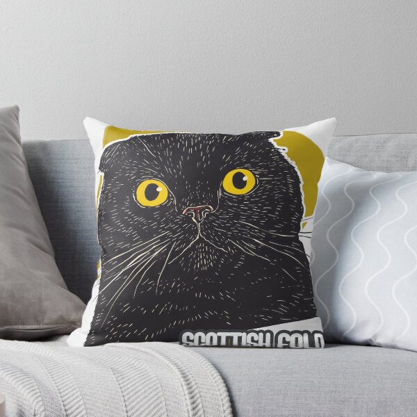 Item preview, Scottish Fold Charm: The Iconic Watercolor Look designed and sold by ForeverPrintsOK.
