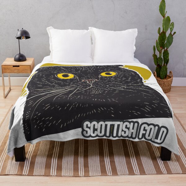 Item preview, Scottish Fold Charm: The Iconic Watercolor Look designed and sold by ForeverPrintsOK.