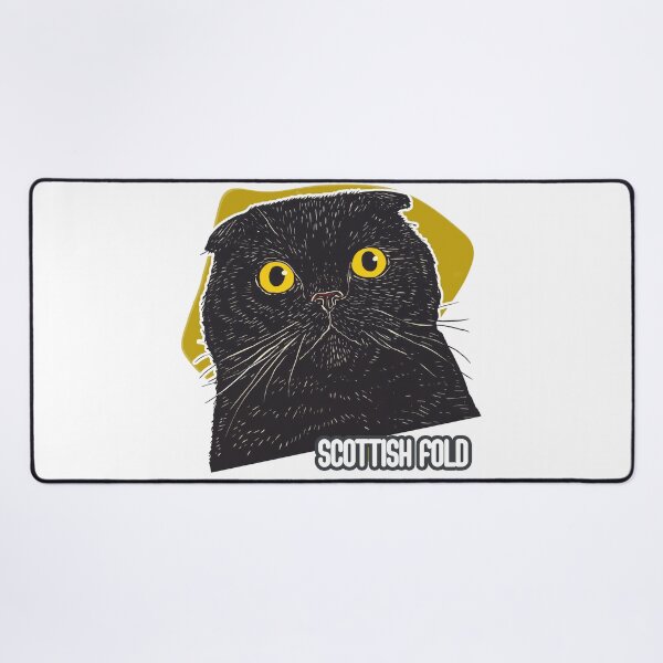 Item preview, Scottish Fold Charm: The Iconic Watercolor Look designed and sold by ForeverPrintsOK.