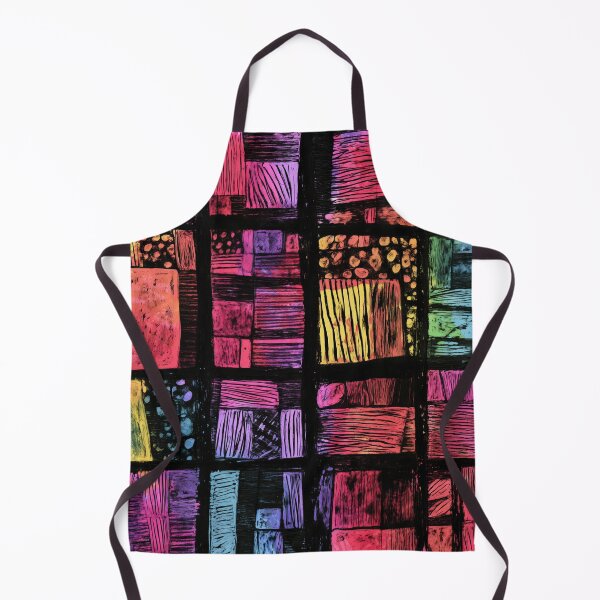 Item preview, Stained glass inspired block prints 01 designed and sold by EmilyDayDreams.