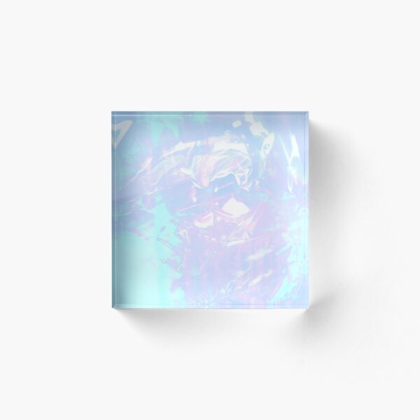 Pretty Water ~ Aesthetic Experiment Acrylic Block