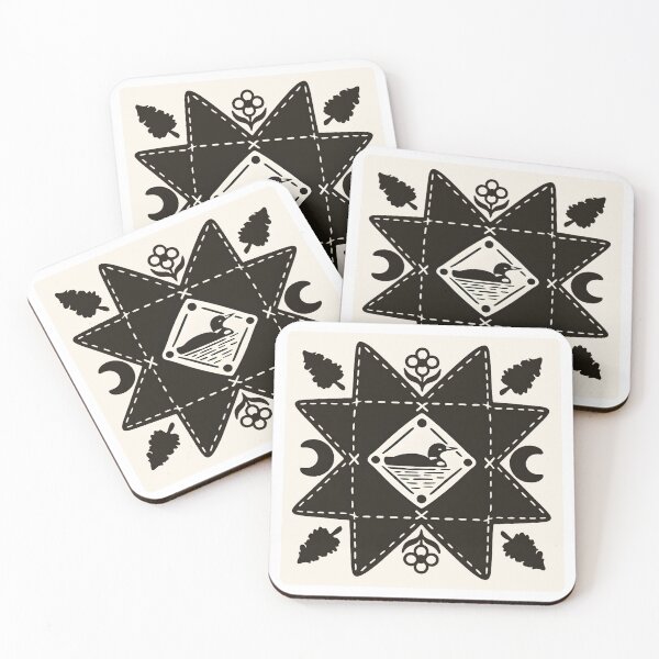 Artikelvorschau, Quilt Star Cottagecore Loon entworfen und verkauft von stephenflashart.