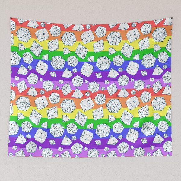 Item preview, Dice! Dice! Dice! — Gay Pride designed and sold by Kiyye.