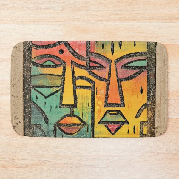 Item preview, Stained glass inspired block prints 03 designed and sold by EmilyDayDreams.