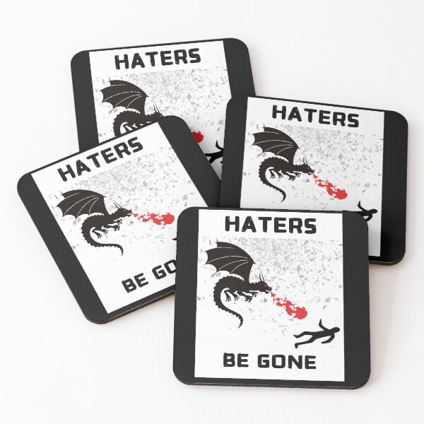 Item preview, Haters Be Gone, Dragon Fire designed and sold by dragonsinn.