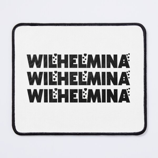 Item preview, Wilhelmina Personalized Custom Girl Name designed and sold by Watsonarts.