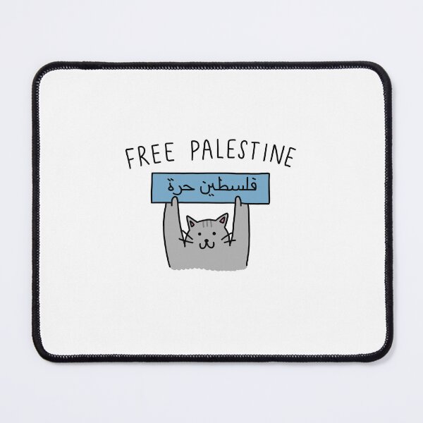 Item preview, Free Palestine cat designed and sold by isabellesart1.